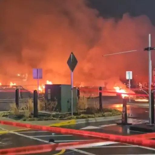 Nuevo accidente aéreo en Estados Unidos.  ,Captura de pantalla