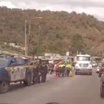 Usuarios en redes sociales compartieron imágenes del congestionamiento vial.  ,Captura de pantalla. 