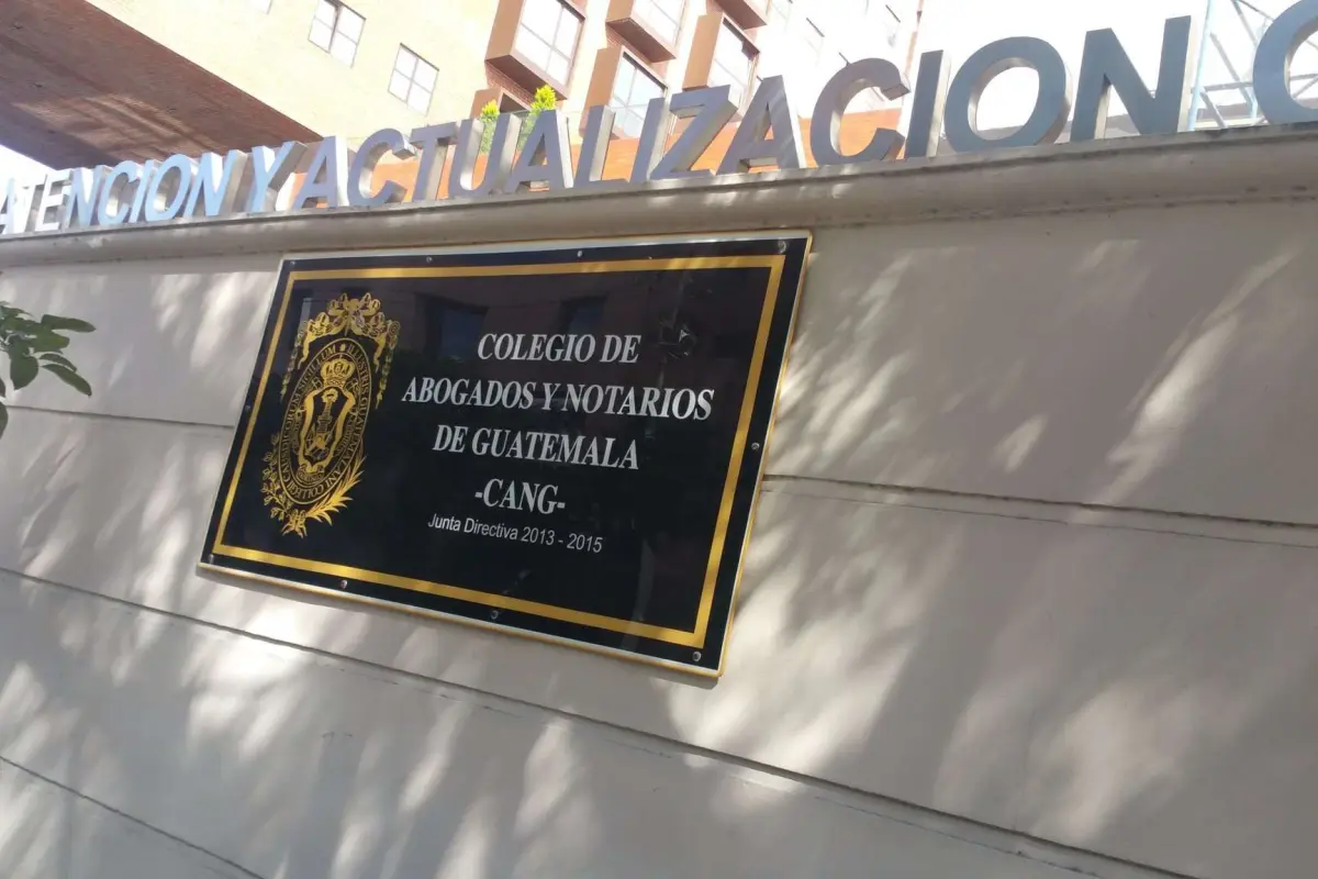 El viernes 14 de febrero de 2025 se realizaron las elecciones de Junta Directiva y Tribunal de Honor del Colegio de Abogados y Notarios de Guatemala (CANG), con dos planillas, de 11 que participaron., CANG.