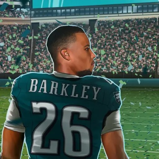 Hurts y Barkley fueron autores de siete de los ocho 'touchdown' de su equipo