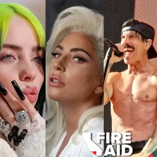 Conciertos FireAid ,Instagram