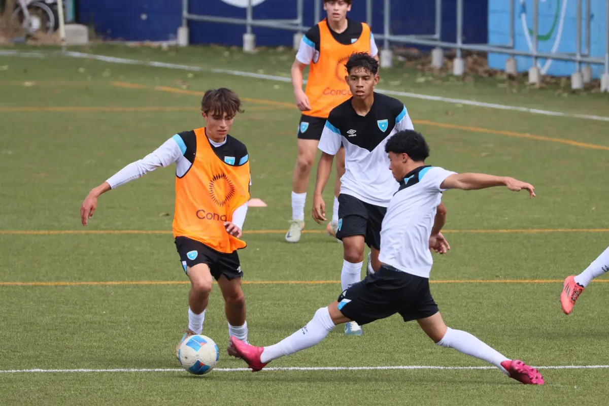 Sub-17 de Guatemala sigue en preparación para el Premundial Sub-17