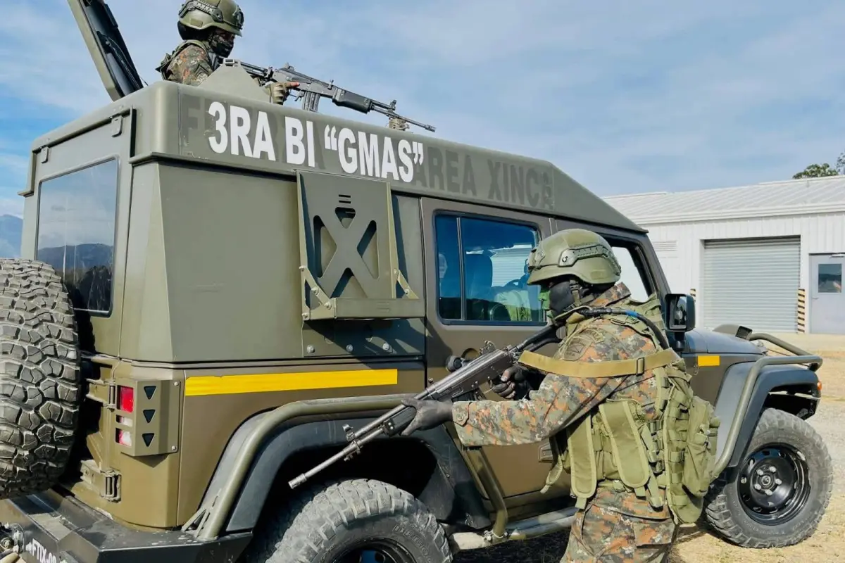 El Ejército de Guatemala destacó que los militares también realizan diversas tareas de seguridad en Guatemala., Ejército de Guatemala.