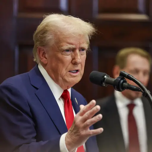 Donald Trump en conferencia de prensa ,EFE