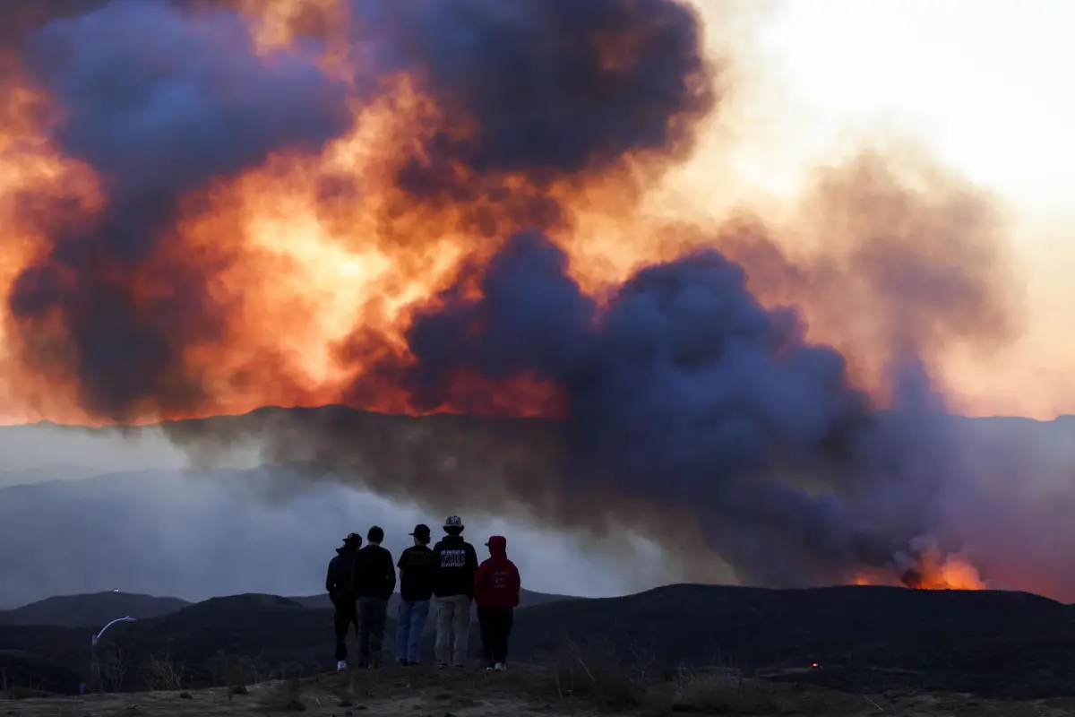 Incendio Hughes, en Los Ángeles, enero 2025, EFE