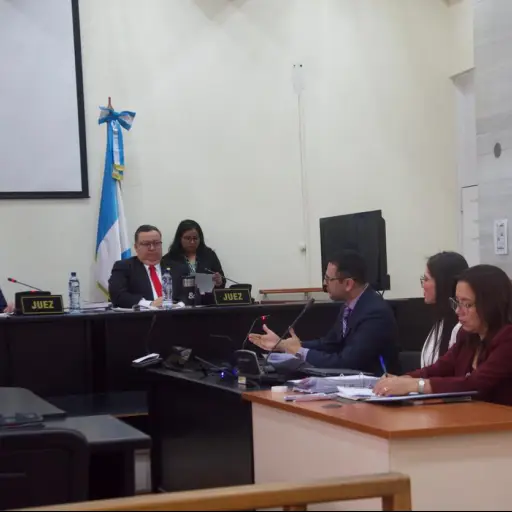 Las partes procesales ante los jueces de la Sala Cuarta. ,Omar Solís/Emisoras Unidas