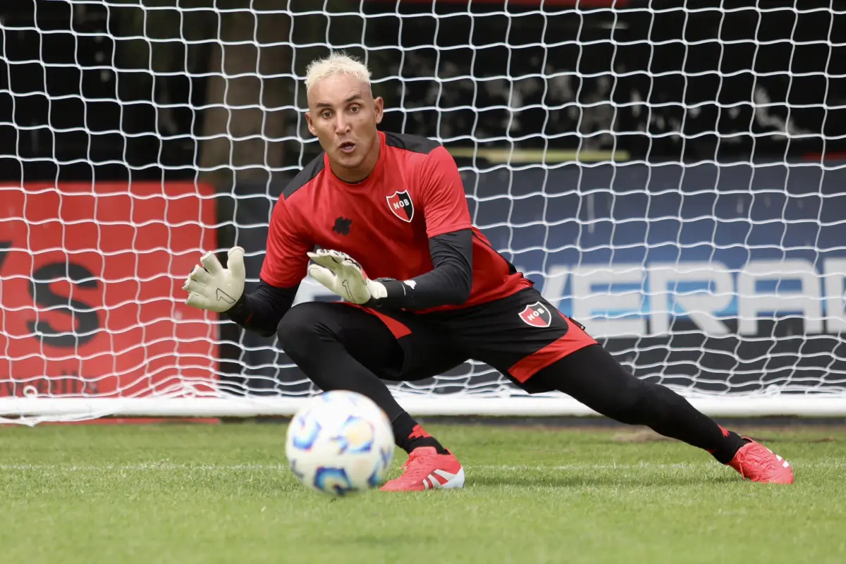 Keylor Navas, listo para debutar - Newells