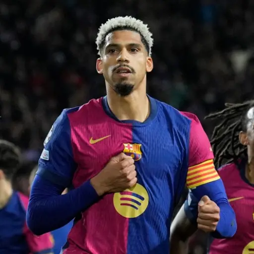 Ronald Araujo había hecho el parcial 2-1 para Barcelona 