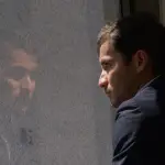 El abogado Eduardo Masaya en la Torre de Tribunales. ,Omar Solís/Emisoras Unidas