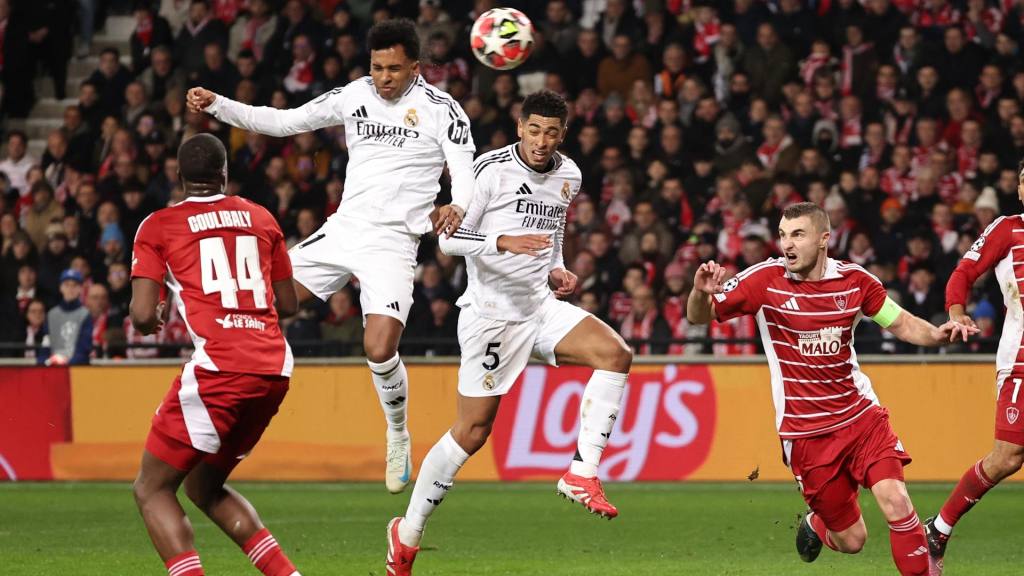 Partido entre Brest y Real Madrid | EFE