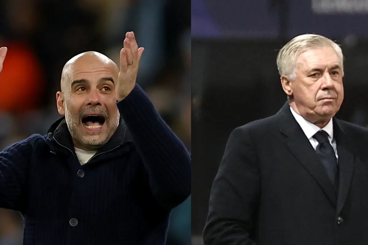 Pep Guardiola podría medirse a Carlo Ancelotti en play-offs