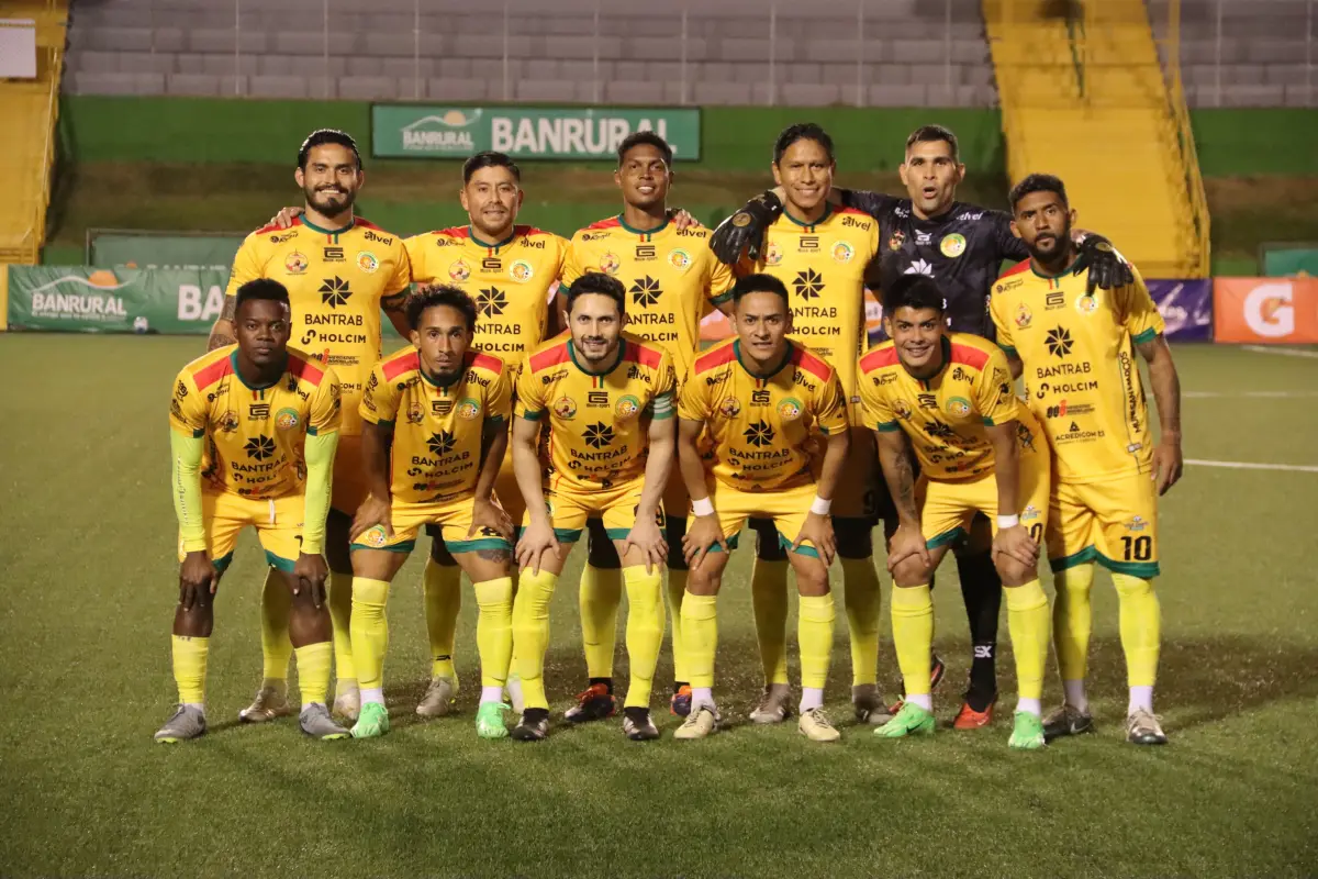 Once del Deportivo Marquense ante Comunicaciones - Alex Meoño