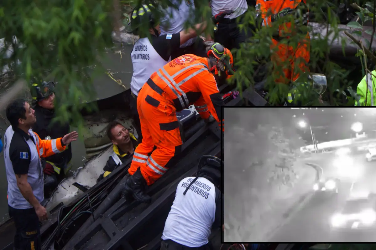 Video de accidente en Calzada La Paz, Emisoras Unidas