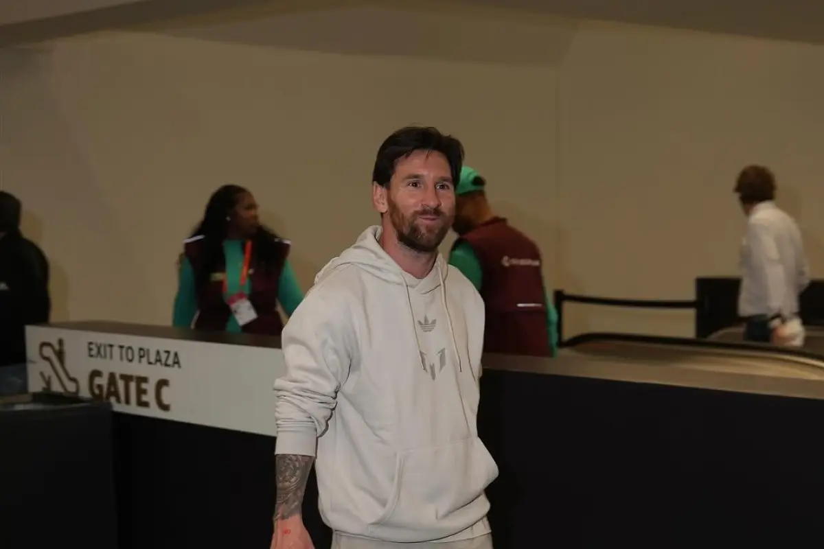 Leo Messi presente en el Super Bowl LIX - instagram @nfl