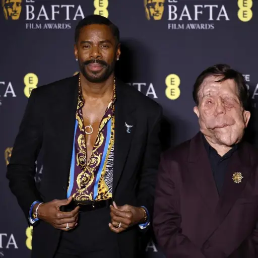 Adam Pearson en los Premios BAFTA ,Foto EFE