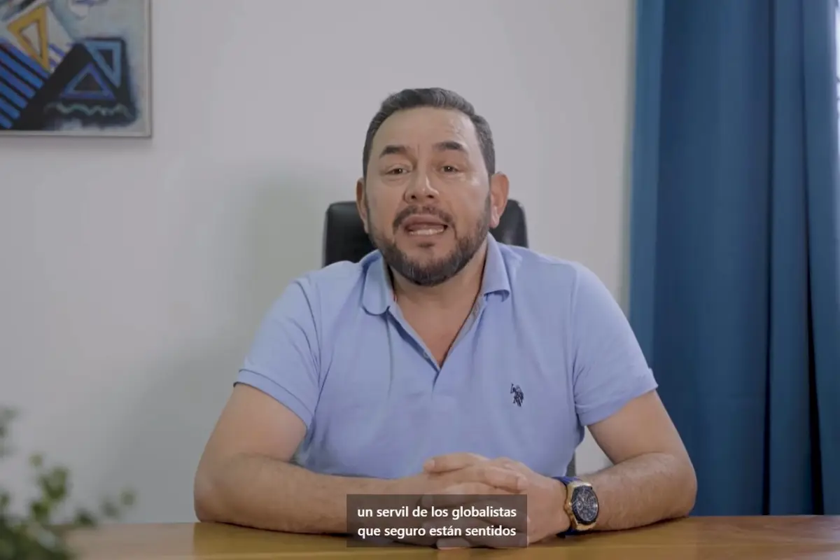 Jimmy Morales, Captura de pantalla