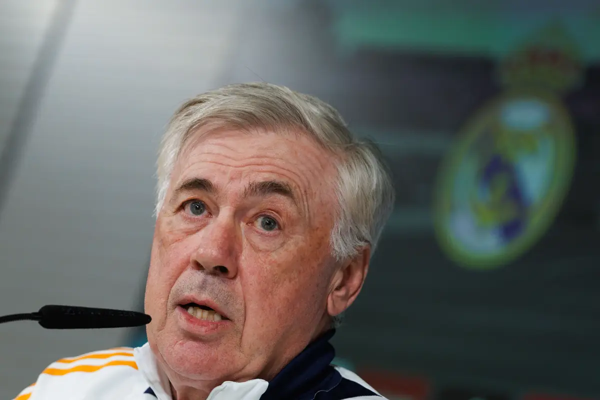 Carlo Ancelotti, técnico del Real Madrid