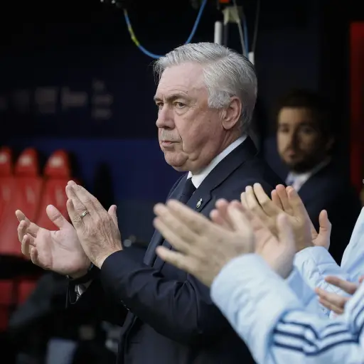 Carlo Ancelotti estalla contra el arbitraje - EFE