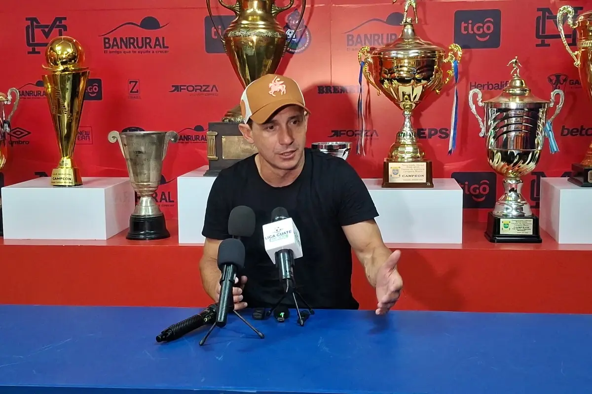 Sebastián Bini, señaló que el apoyo de la afición fue clave para ganar el partido ante Comunicaciones - Alex Meoño