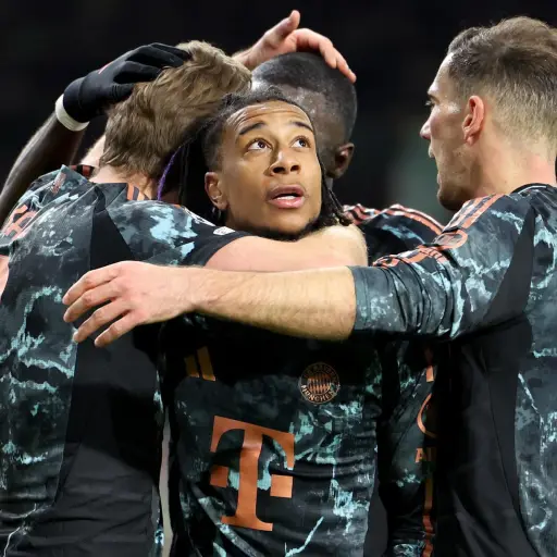 Celebración del Bayern Múnich ante el Celtic - EFE