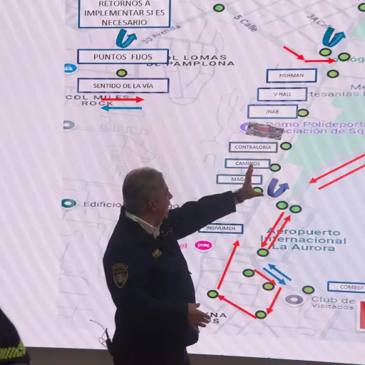 Plan Vial Para Viernes 14 de Febrero  ,Foto Omar Solís