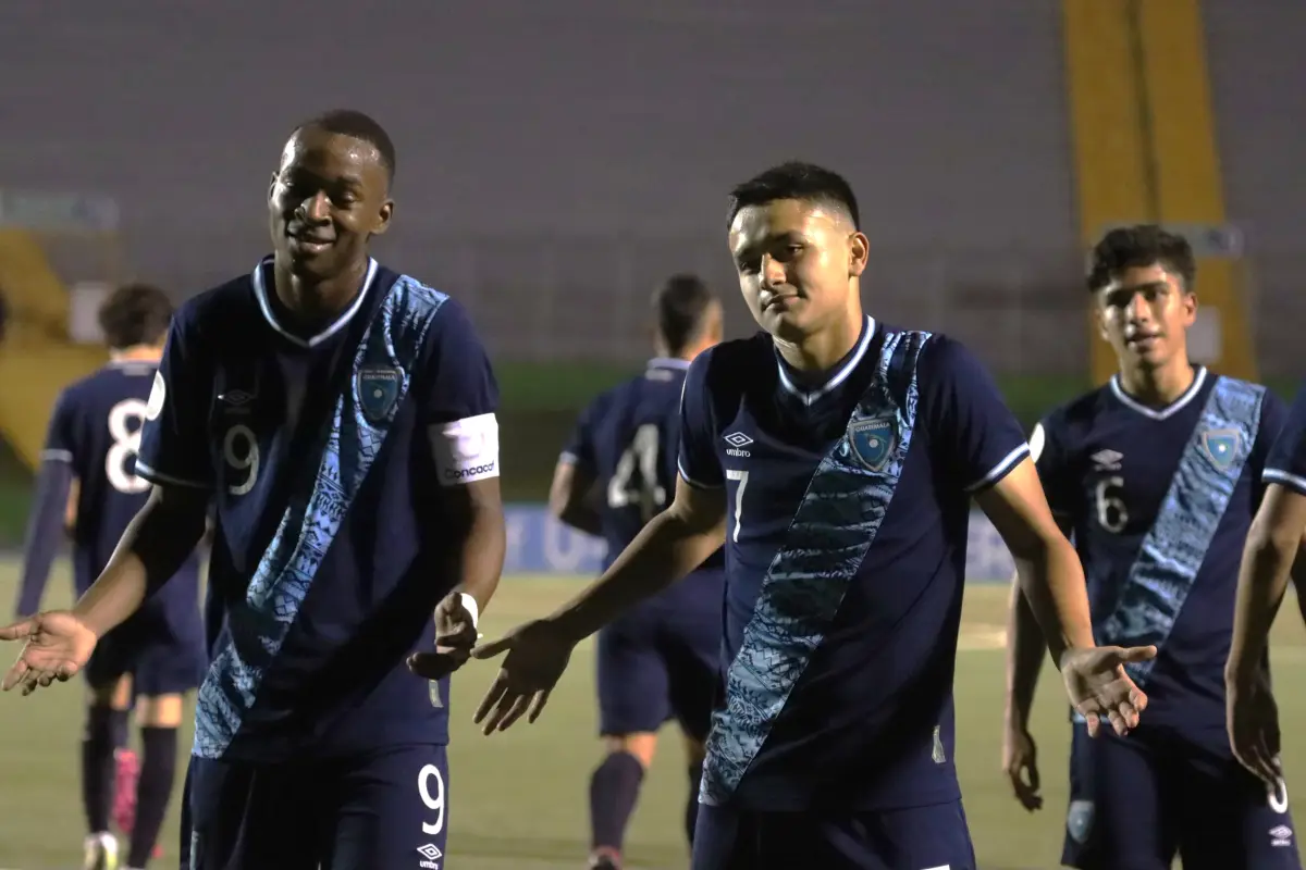 La Sub-17 de Guatemala derrotó a San Vicente y Las Granadinas en la fecha 2 de las Clasificatorias de Concacaf