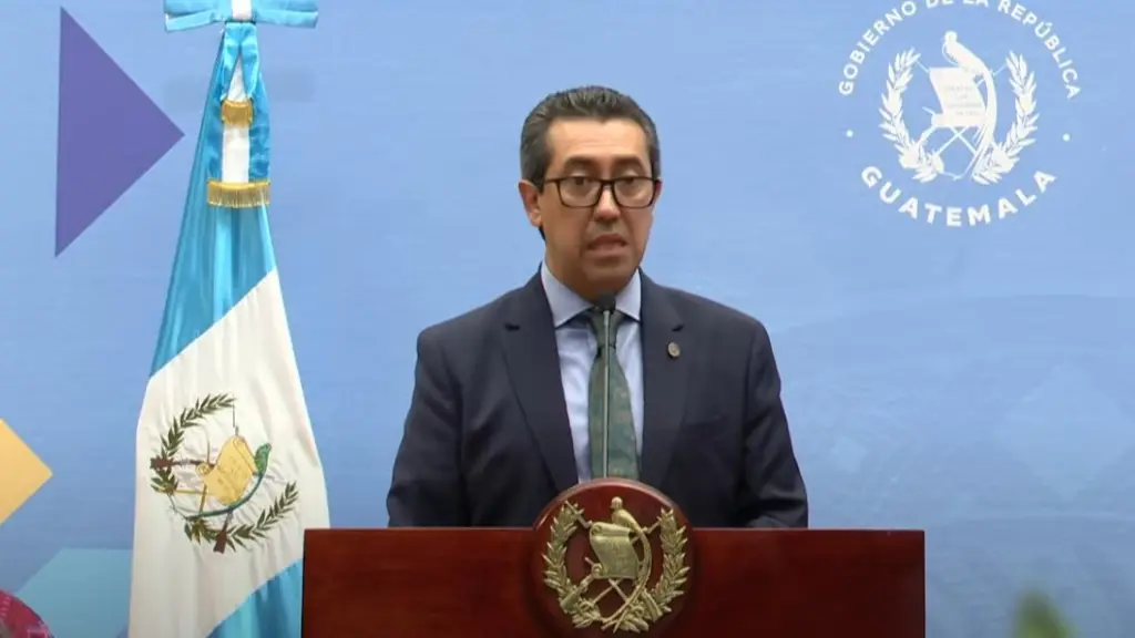 Ministro de Finanzas, Jonathan Menkos ,Captura de pantalla