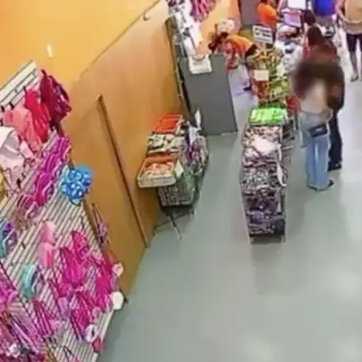 Explosión de celular en supermercado de Brasil deja a mujer con quemaduras graves. ,Captura de pantalla video X.