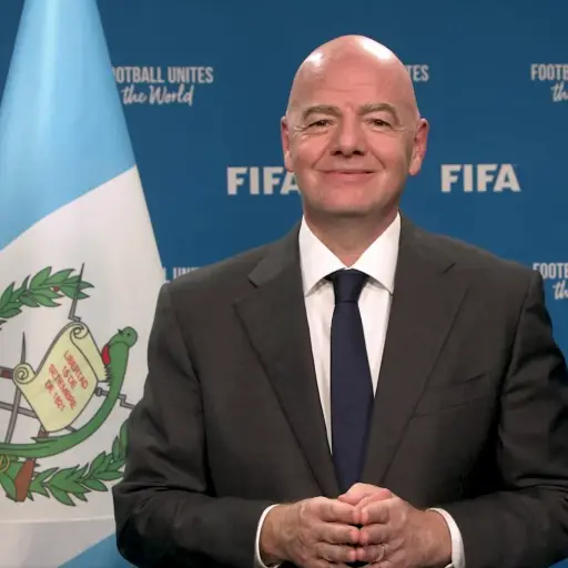 Gianni Infantino envía un mensaje a la FEDEFUT en la reinauguración del CAR - FEDEFUT