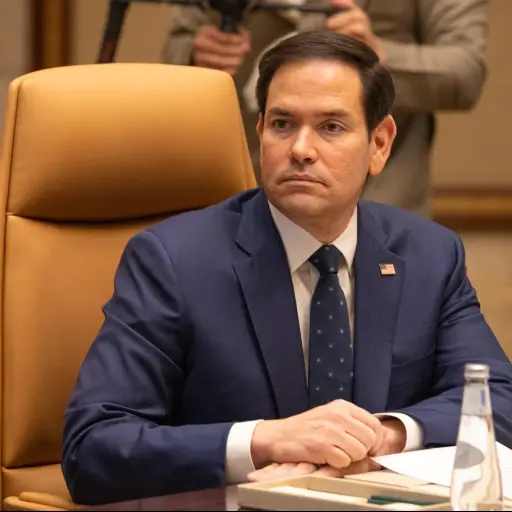 Marco Rubio, secretario de Estado de EE. UU., en Riad, Arabia Saudita ,EFE