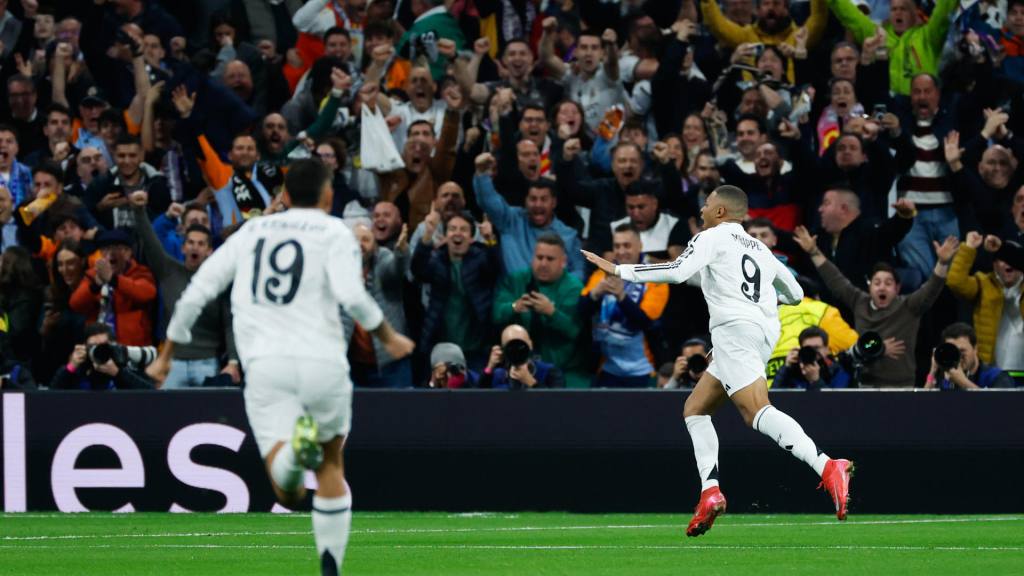 Celebración del Real Madrid ante el Manchester City | EFE