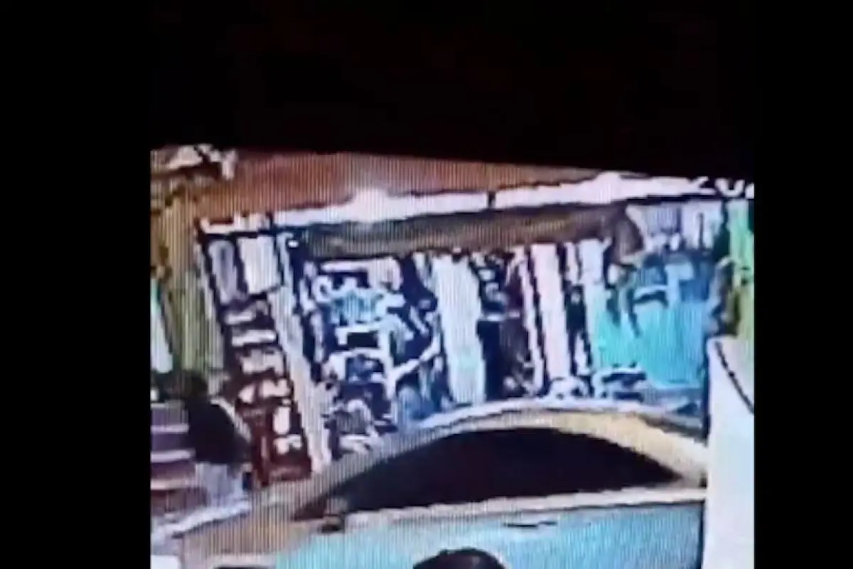 Crimen registrado en la zona 18., Captura de pantalla video X.