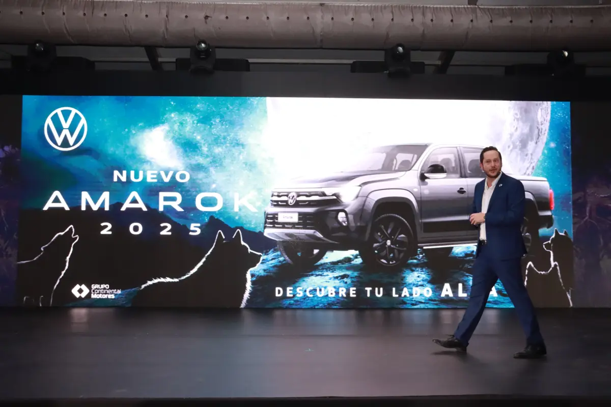 Lanzamiento Volkswagen Amarok 2025, Alejandro Meoño 