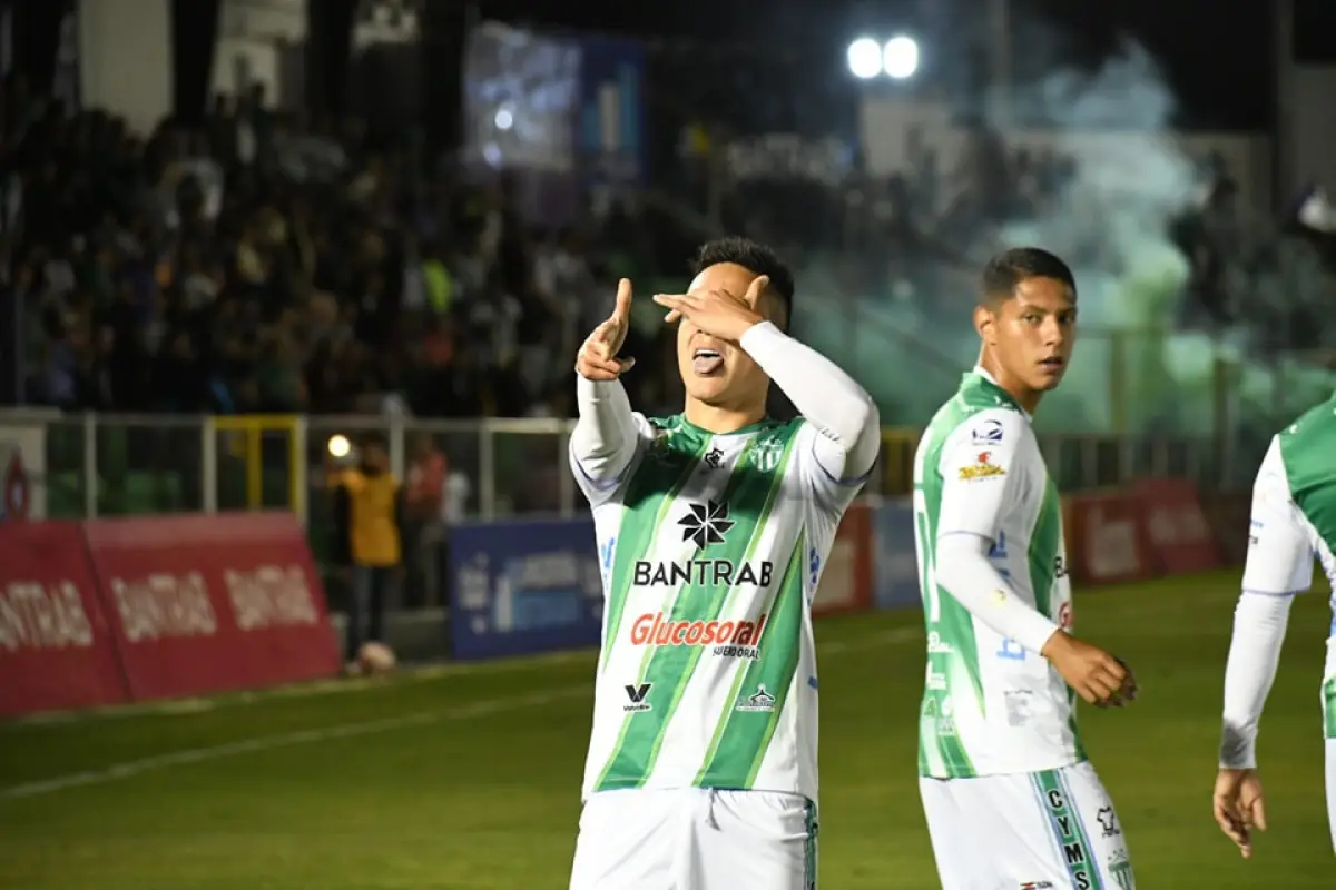 Óscar Santis anotó ante Deportivo Malacateco el pasado miércoles  