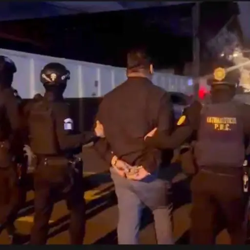 Alias Gordo fue detenido cuando transitaba por una carretera que conecta con El Salvador. ,PNC