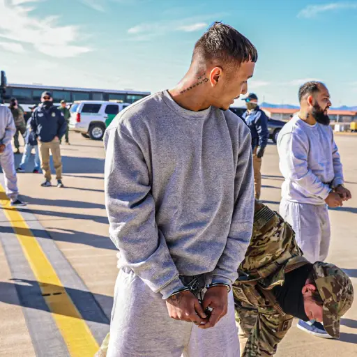 Presos enviados a Guantánamo ,EFE