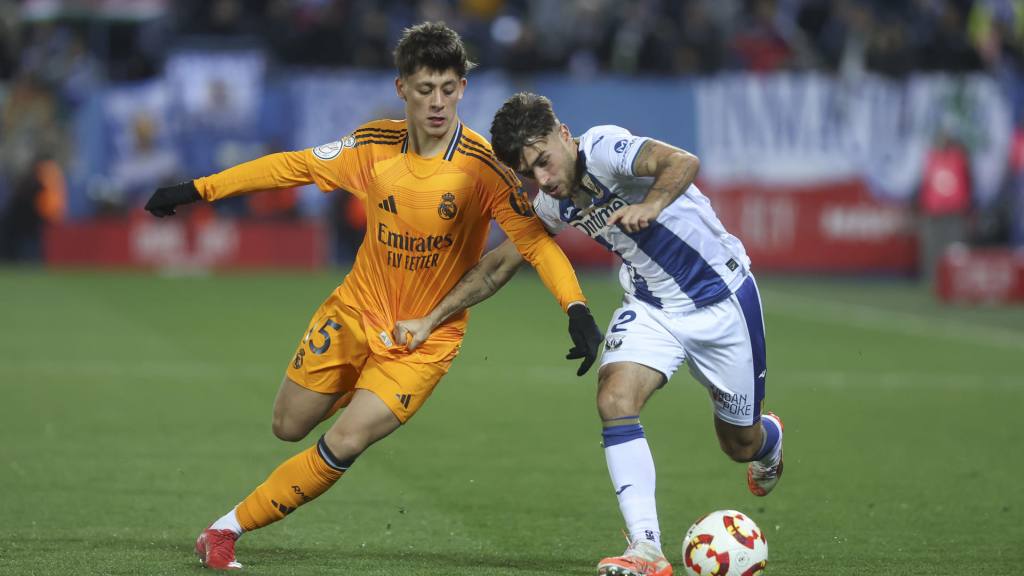 Partido entre el Leganés y Real Madrid | EFE