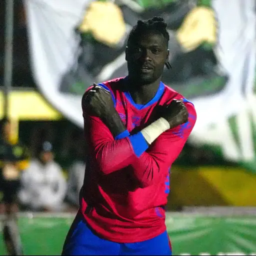 Celebración de Aubrey David ante Xinabajul - CSD Municipal