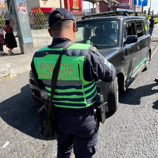 Las autoridades afirmaron que los procedimientos buscan prevenir delitos. ,PNC de Guatemala.