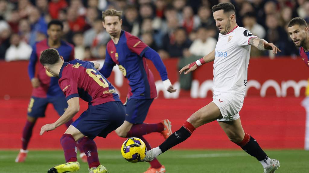 Partido entre Sevilla y FC Barcelona | EFE