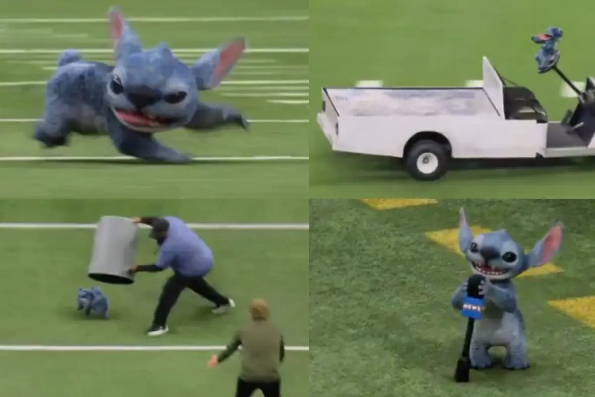 Stitch, una de las sorpresas que tuvo el Super Bowl