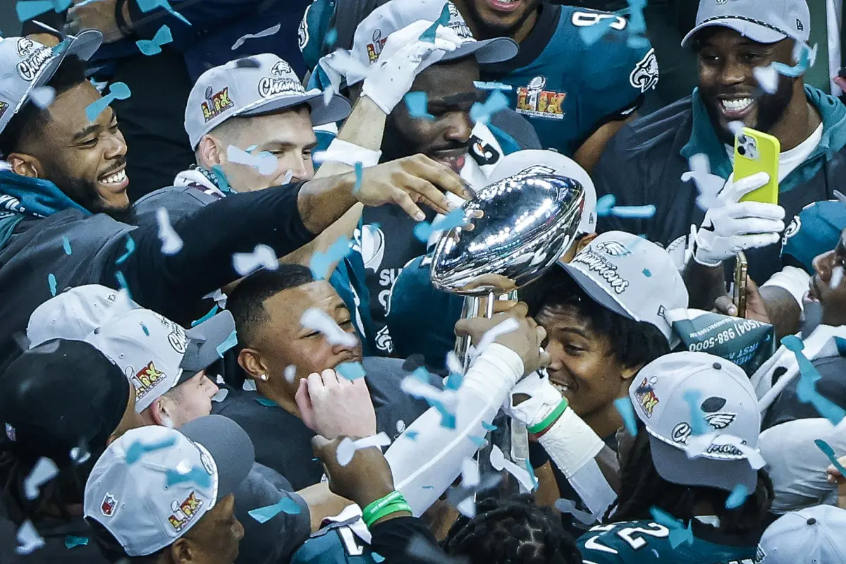 Eagles, campeones del Super Bowl LIX - EFE