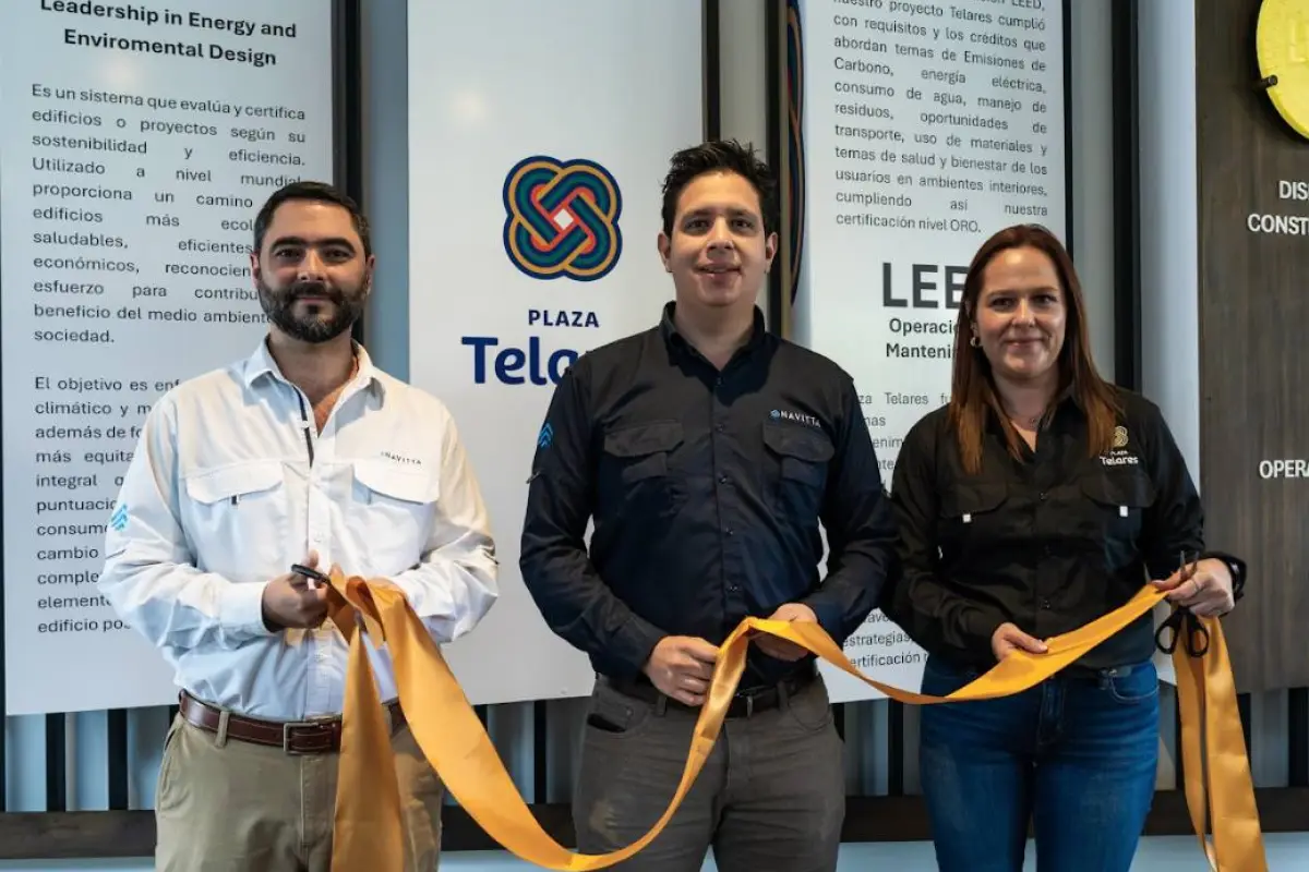 Plaza Telares se destaca con certificación LEED Gold, estableciendo un nuevo estándar de sostenibilidad, Cortesía