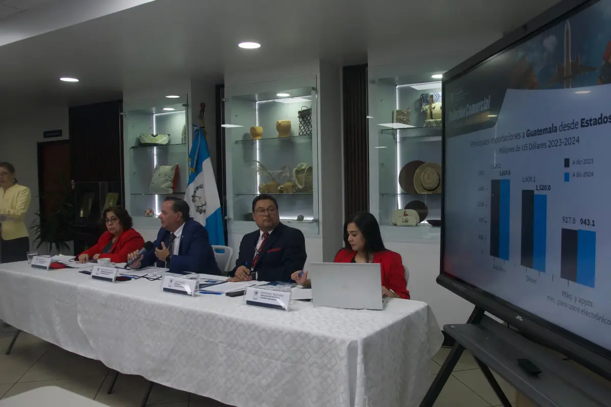 Presentan resultados de comercio exterior de Guatemala con Estados Unidos