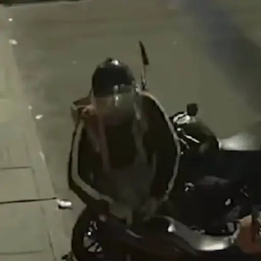 Repartidor abatió a ladrón tras intento de asalto. ,Redes sociales.