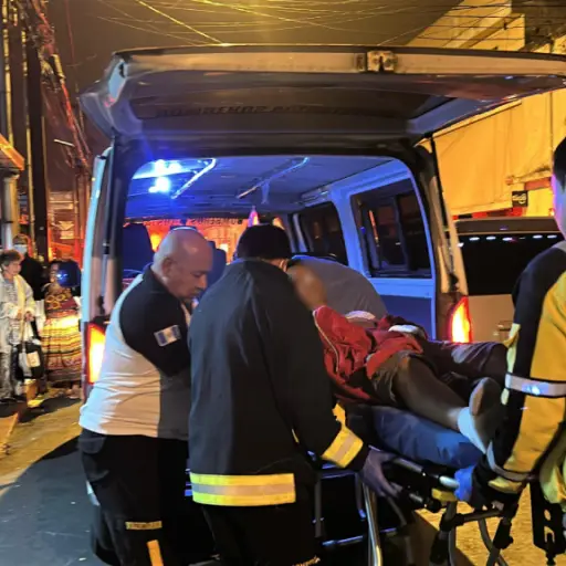 Disparan contra taxista en la zona 18