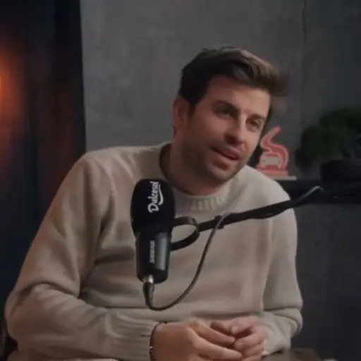 Gerard Piqué durante podcast 