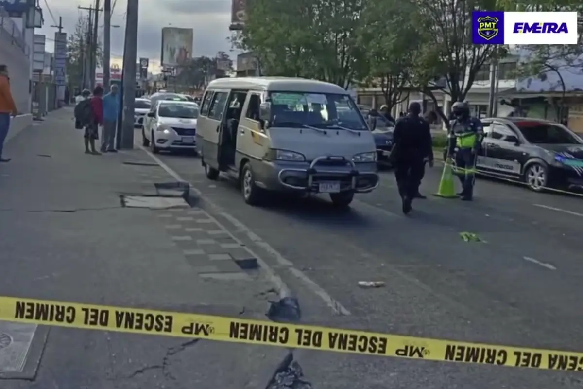 Ataque armado cerca de iglesia La Parroquia., Captura de pantalla