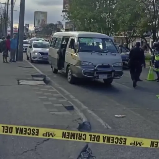 Ataque armado cerca de iglesia La Parroquia. ,Captura de pantalla