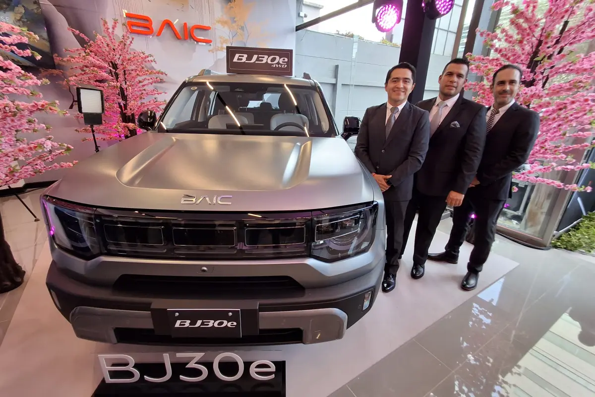 BAIC una de las marcas automotrices líderes de China, anuncia su llegada a Guatemala con el respaldo de SikaMotors. , Foto Alex Meoño